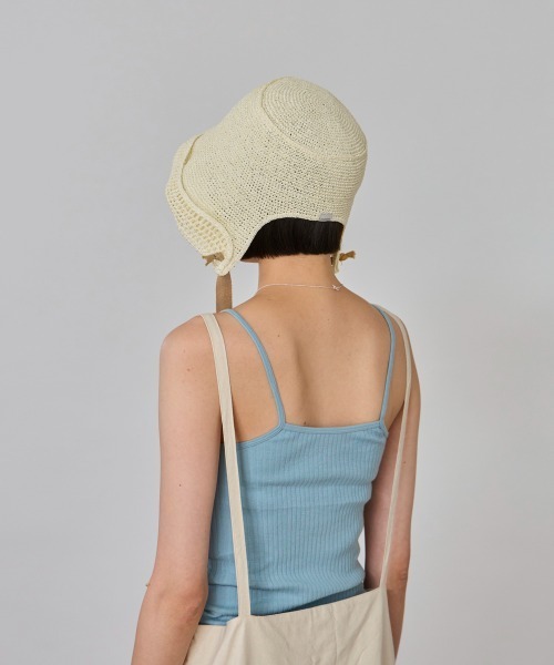 帽子 OVERRIDE PAPER CROCHET BONNET OVERRIDE PAPER CROCHET BONNET / オーバーライド（ハット