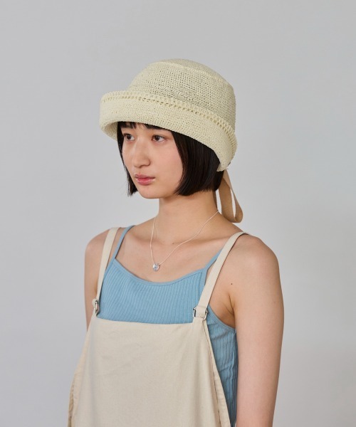 帽子 OVERRIDE PAPER CROCHET BONNET OVERRIDE｜OVERRIDE PAPER CROCHET BONNET | Rakuten Fashion