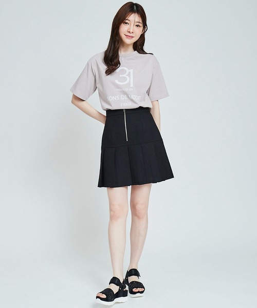 Sandro プリーツドツイードスカート ツイードミニプリーツスカート/TT417214 – MISCH MASCH|31 Sons de mode