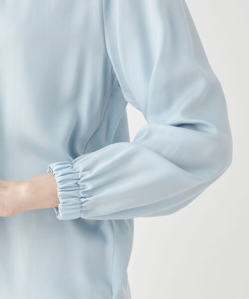 TOMORROWLAND collection ブラウス シャツ ウォッシャブルサテン