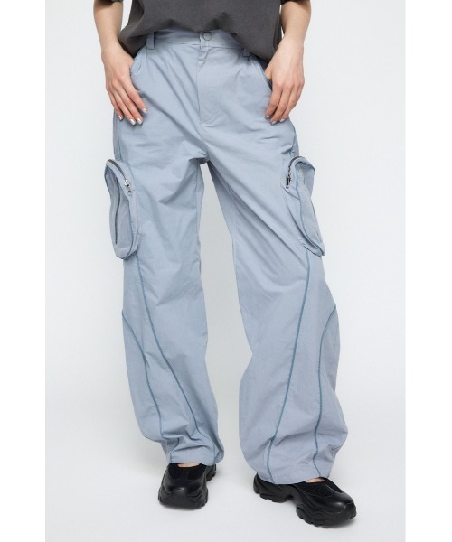 LAGUA GEM（ラグアジェム） パンツ LINE BALLOON パンツ レディース