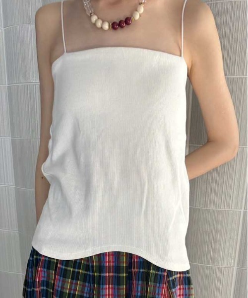 Ameri（アメリ） キャミソール MEDI HOLLOW OUT CUP IN CAMISOLE