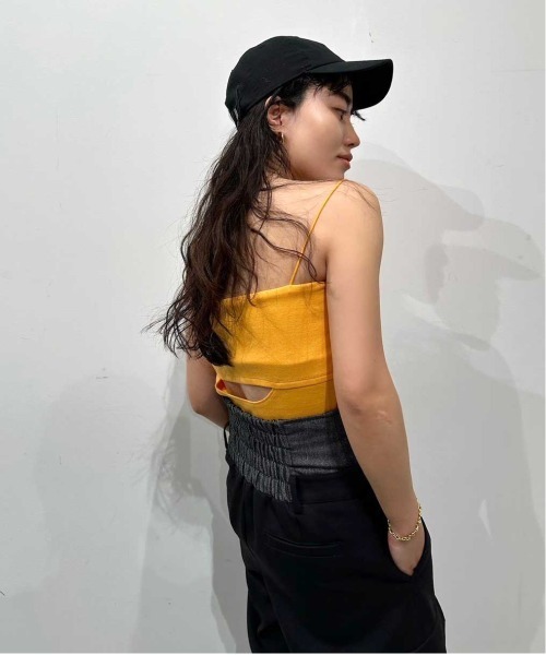 Ameri（アメリ） キャミソール MEDI HOLLOW OUT CUP IN CAMISOLE