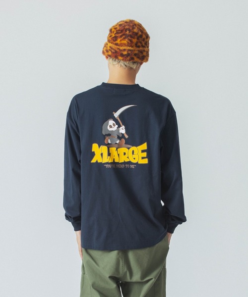 XLARGE tシャツ YOURE DEAD TO ME L/S TEE メンズ レディース