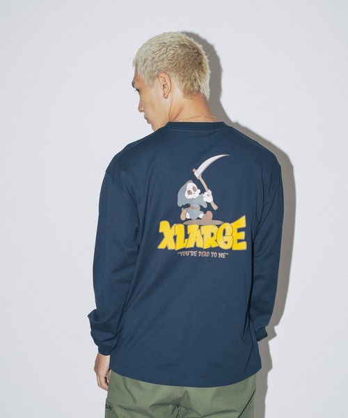 大人気 XLARGE YOURE DEAD TO ME L/S TEE 死神デザイン◎ 大人気 XLARGE YOURE DEAD TO ME L/S TEE 死神デザイン◎ (X