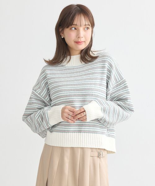 アルペロベロニットセーター新品 SALON adam et ropé(サロン アダム エ ロペ) / モヘアシルク