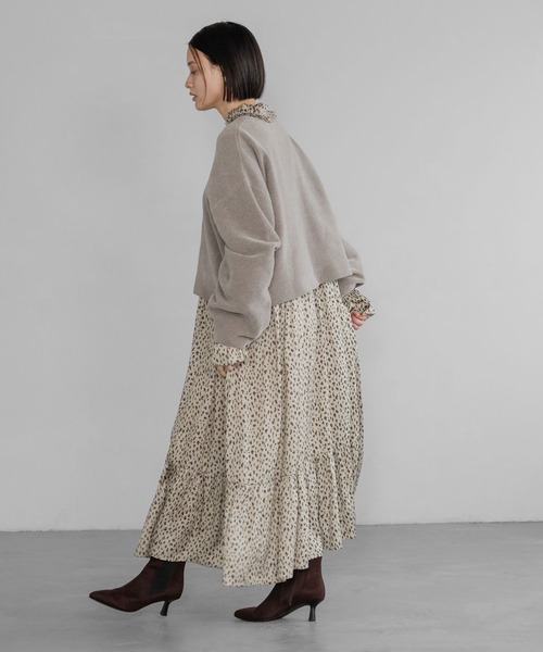 A part by（アパートバイ） ニット セーター モールプルオーバー_長袖