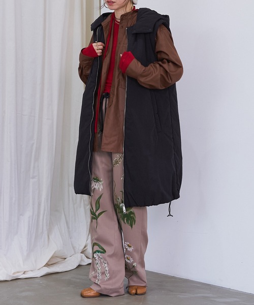 ブラウス シャツ Leather like shirt レディース