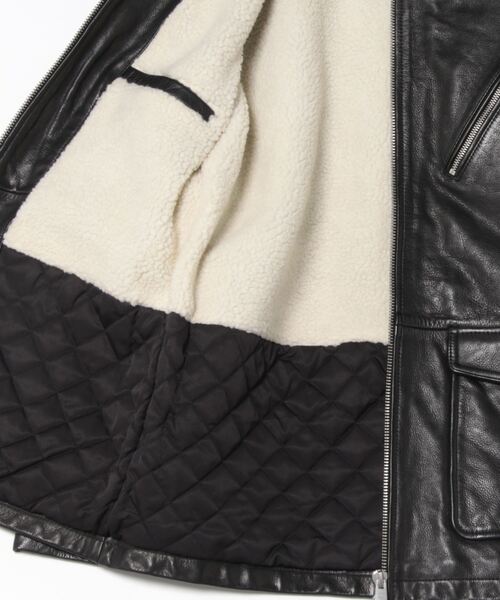 ALLSAINTS コート ジャケット MORIARTY ZIP UP FAUX FUR LINED