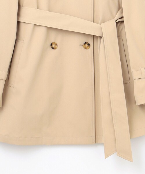 組曲（KUMIKYOKU） トレンチコート コート コットンライクツイル