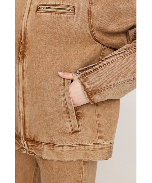 SLY（スライ） ブルゾン アウター FRONT ZIP BOXY BZ-BE フロント