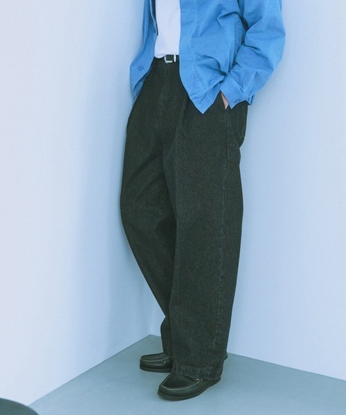 のんち STRAIGHT PANTS_STRECH CHINO / スリム ストレートパンツ