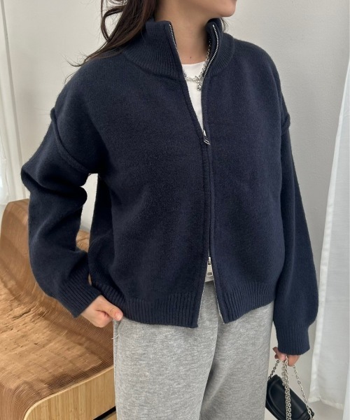 JAYRO ニット セーター クロップド丈シャギーニットプルオーバー