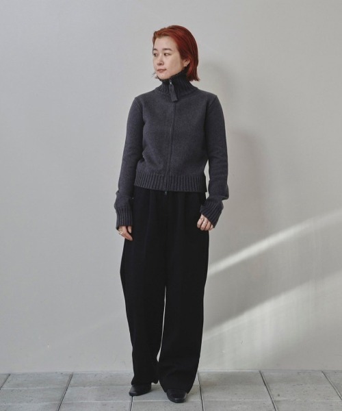 TODAYFUL ニット セーター Compact Zip Knit レディース : ZOZOTOWN