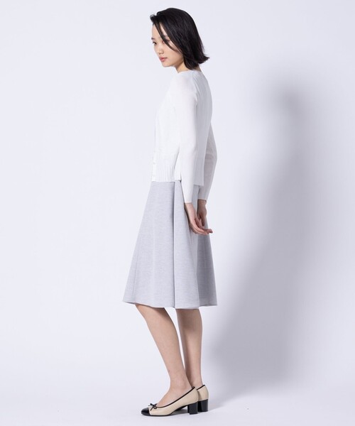 カーディガン EYELET AJISAI CARDIGAN カーディガン レディースの画像