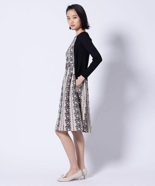 カーディガン EYELET AJISAI CARDIGAN カーディガン レディースの画像