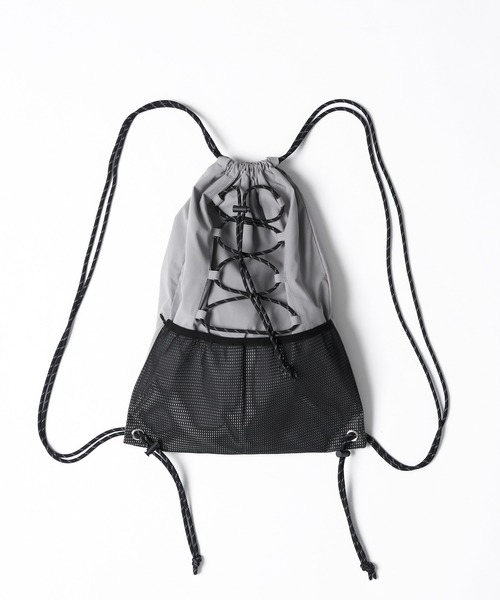 Sooty ナップサック nylon rétro bag (Blue) | Sooty clothing