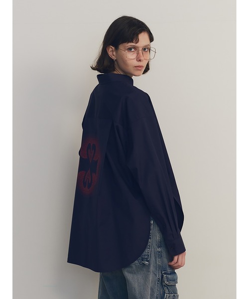 SORIN（ソリン） ブラウス シャツ I LOVE MY JOB Print Oversize Shirt