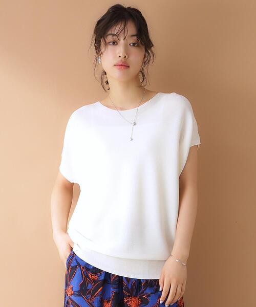 THE SHOP TK ニット セーター 美人フレンチニット「8色展開/WEB