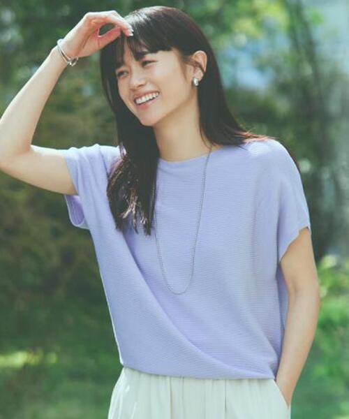 THE SHOP TK ニット セーター 美人フレンチニット「8色展開/WEB