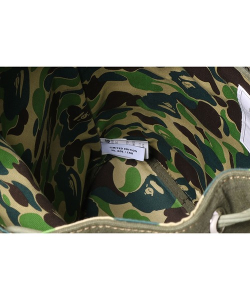 A BATHING APE（アベイシングエイプ） デイバック リュック BAPE X