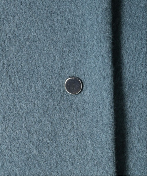 IENA（イエナ） ノーカラーコート 34 ブルー系その他 レディース