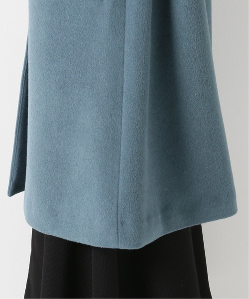 IENA イエナ コート Sサイズ ブルー IENA（イエナ） ノーカラーコート 34 ブルー系その他 レディース