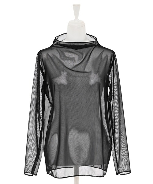 tシャツ 「Narcissus」シャーリングシースルートップス レディース Narcissus tシャツ 「Narcissus」シアートップス レディース