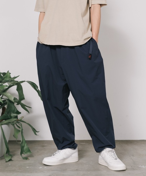 美品White Mountaineering BLK ワイドサルエルパンツ ホワイトマウンテニアリング】ソロテックス サルエルパンツ – GQ