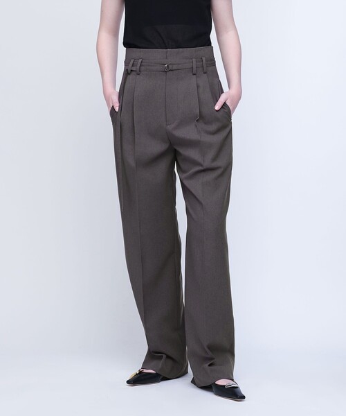 <AEWEN MATOPH>ハイウエスト ベルトパンツ UNITED ARROWS｜<AEWEN MATOPH>ハイウエスト ベルトパンツ