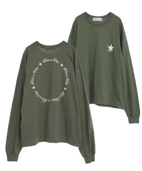 tシャツ 「限定展開」CIRCLE LOGO PRINT LONG SLEEVE TEE レディース メンズ