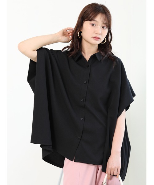 未使用品　ルーニィ♥フレンチスリーブシャツ　ブラウン　36 未使用品 ルーニィ♥フレンチスリーブシャツ ブラウン 36 - メルカリ