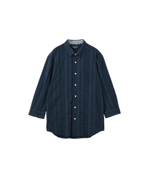 シャツブラウス 七分袖（McGREGOR）（サイズ（S/M/L）：M）の