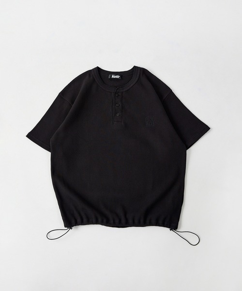 エンフォルド UPPER-ARM HIDDEN T-SHIRT 黒 ENFOLD UPPER-ARM HIDDEN T-SHIRT – COLDBECK ONLINE