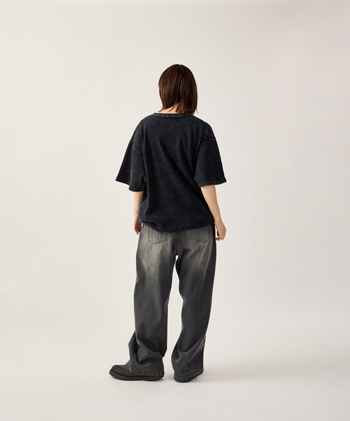 kutir（クティール） tシャツ DRAWCORD HENLEY NECK THERMAL TSHIRT