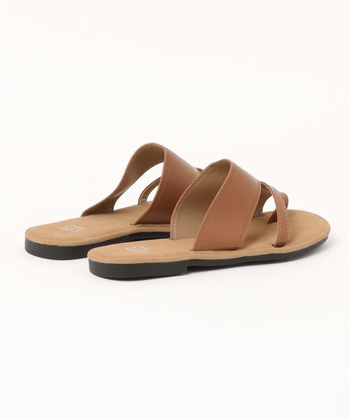 shoes365 サンダル ストラップトングサンダル レディース