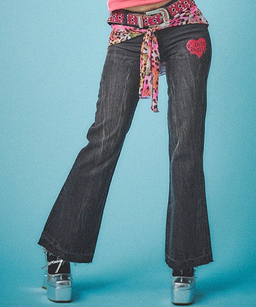 GALFY-GALローライズフレアデニム GALFY/ガルフィー GALローライズフレアデニム(WOMENS