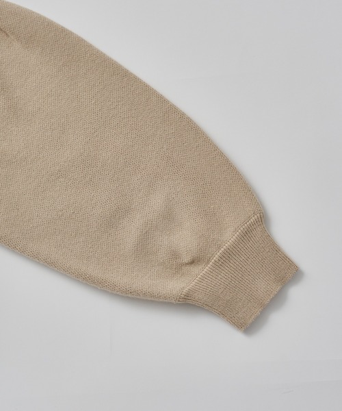 「MAISON BREEZE」 ニットカーディガン FREE ベージュ レディース_画像6