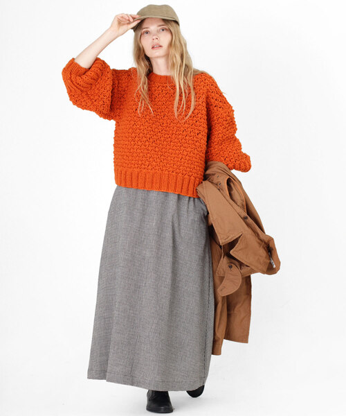 「RNA-N」 長袖ニット MEDIUM ピンク レディース_画像8