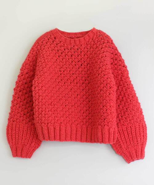 「RNA-N」 長袖ニット MEDIUM ピンク レディース_画像9