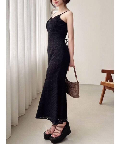 RESEXXY（リゼクシー） ワンピース コットンレースキャミワンピース