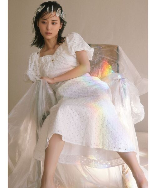 RESEXXY（リゼクシー） ワンピース コットンレースキャミワンピース