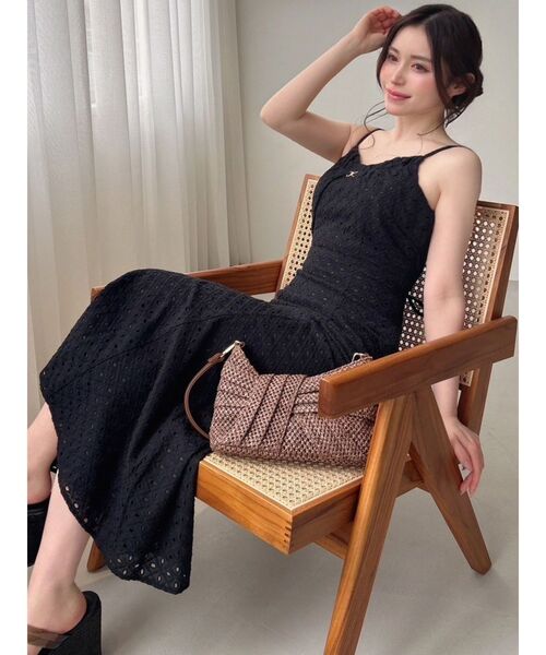 RESEXXY（リゼクシー） ワンピース コットンレースキャミワンピース