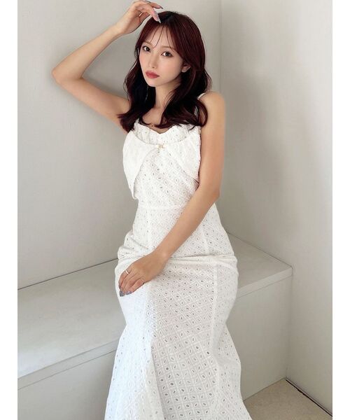 RESEXXY（リゼクシー） ワンピース コットンレースキャミワンピース