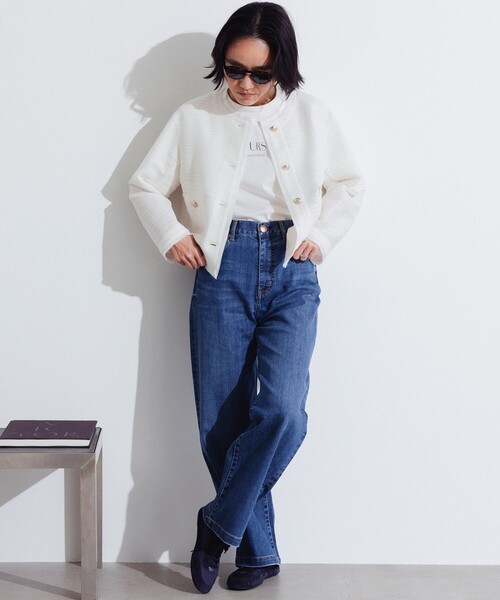 tシャツ 「洗える」ボタニカル カラー Tシャツ レディース 23区 tシャツ 「洗える」ボタニカル カラー Tシャツ レディース