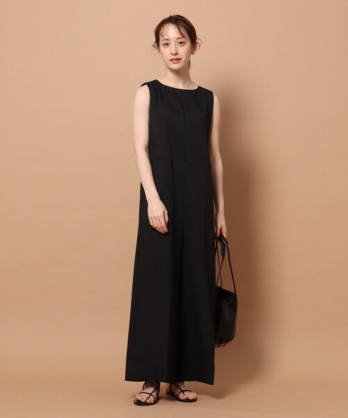 DRESSTERIOR オールインワン/サロペット ベージュ 0123725M0034 DRESSTERIOR 「DRESSTERIOR」 オーバーオール 36 ベージュ