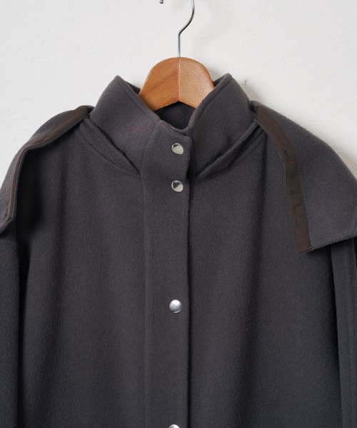 「Audrey and John Wad」 コート M オリーブ レディース_画像5