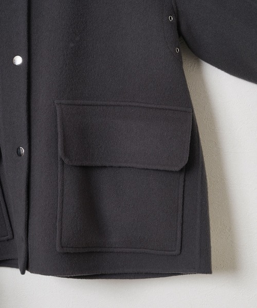 「Audrey and John Wad」 コート M オリーブ レディース_画像8