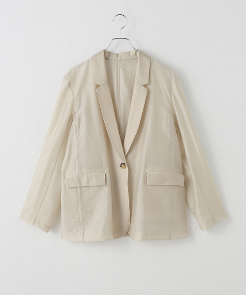テーラードジャケット JOURNAL STANDARD - JOURNAL STANDARD L&#39;ESSAGE journal standard L'essage ジャケット テーラードジャケット
