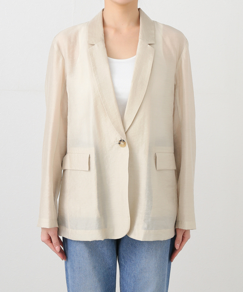 テーラードジャケット JOURNAL STANDARD - JOURNAL STANDARD L&#39;ESSAGE journal standard L'essage ジャケット テーラードジャケット